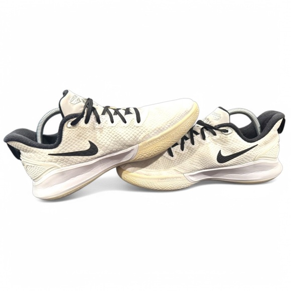 Nike Mamba Wht/Blk Men’s size 8.5 - Picture 6 of 12